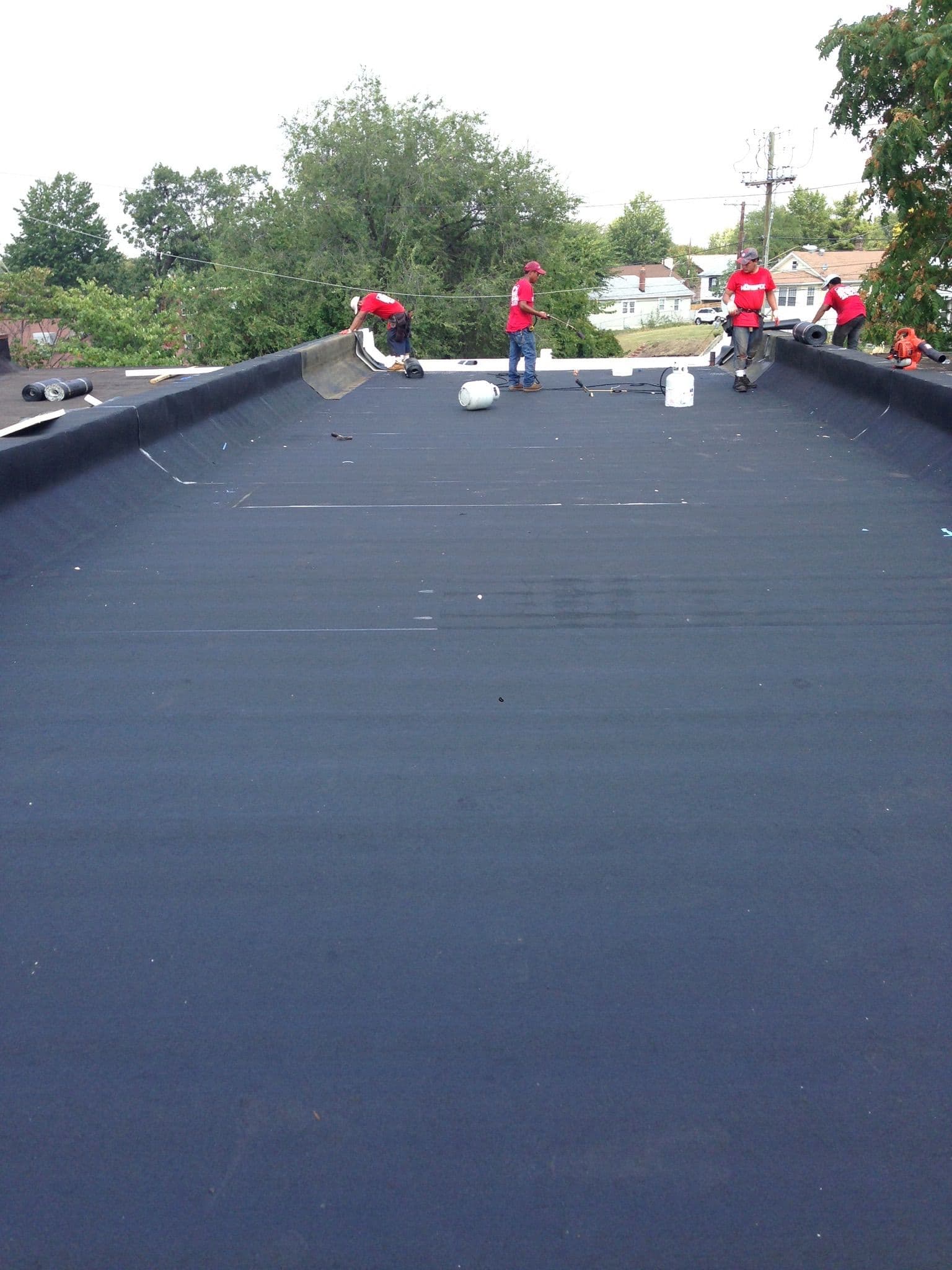 Commercial Roof Restoration - Installation Services